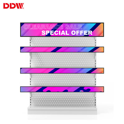 38 ইঞ্চি প্রসারিত Lcd ডিসপ্লে আল্ট্রা উচ্চ উজ্জ্বলতা 300-2500cd/m²