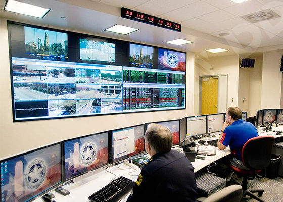 স্যামসাং ডিজিটাল দেয়াল নিরাপত্তা ভিডিও প্রাচীর 5.3 মিমি 500 পর্যবেক্ষণ কেন্দ্রের জন্য ডিডিডাব্লিউ-DV55FHM-NS0