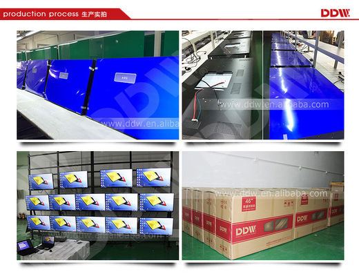 মাল্টি মনিটর কন্ট্রোল রুম ভিডিও ওয়াল 55 ইঞ্চি RS232 কন্ট্রোল সারফেস DDW-LW550HN16