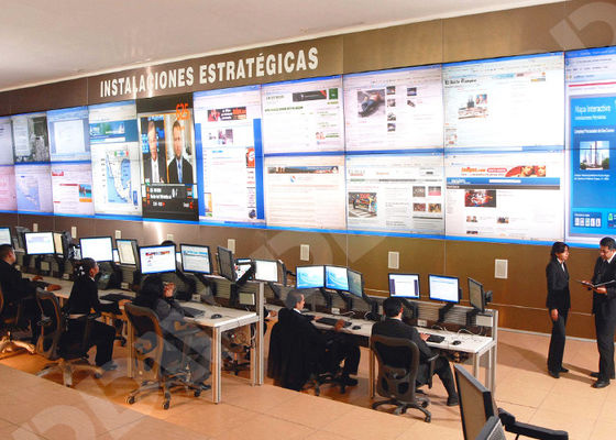 55 ইঞ্চি এলজি এলসিডি ডিসপ্লে কন্ট্রোল রুম ভিডিও প্রাচীর 12 ভি টিএফটি প্যানেল ডিডিডব্লিউ -550DUN-TKB1