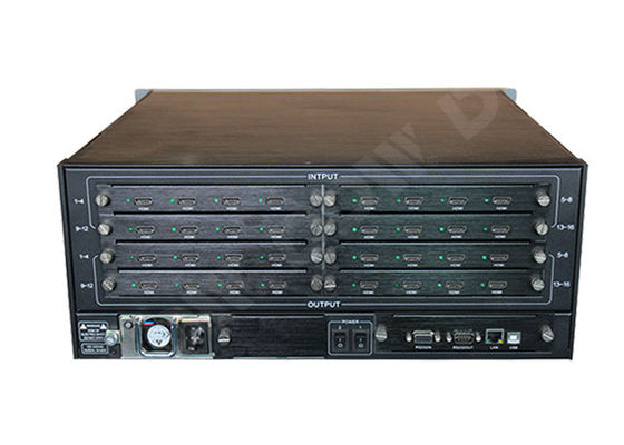 16 ইন্ট 16 আউট ISO9001 আইপি কাস্টমাইজড এপিপি রিমোট কন্ট্রোল DIY ভিডিও ওয়াল কন্ট্রোলার বিজ্ঞাপন এলসিডি ডিসপ্লে DDW-VPH1616