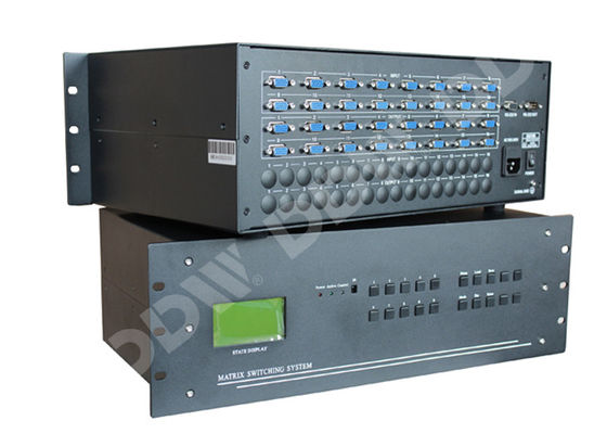 এলসিডি মাল্টি স্ক্রিন ভিডিও ওয়াল প্রসেসর 144CH সর্বোচ্চ সংকেত আউটপুট RS232 আইপি কন্ট্রোল পদ্ধতি