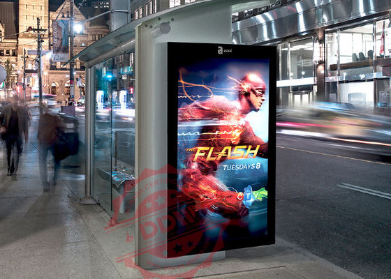 এফএইচডি স্ক্রিন ৬৫' আউটডোর ডিজিটাল সাইন অ্যান্ড্রয়েড ওএস নেটওয়ার্ক ওয়াইফাই কন্ট্রোল ডিডিডব্লিউ-এডি৬৫০১এসএনও