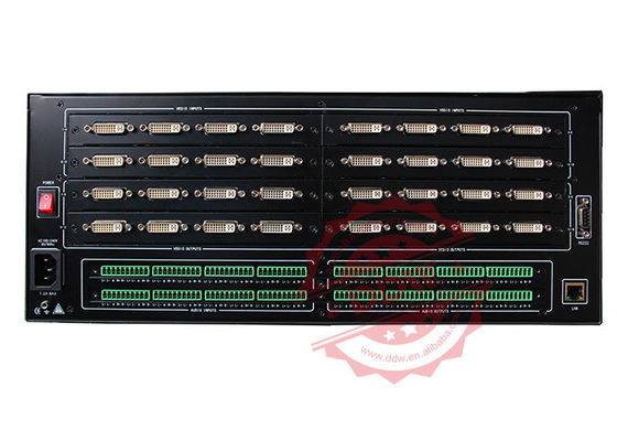 বাঁকা মাল্টি 4k ভিডিও ওয়াল প্রসেসর বড় পর্দা ইমেজ ফ্রিজ RS232 / আইপি কন্ট্রোল