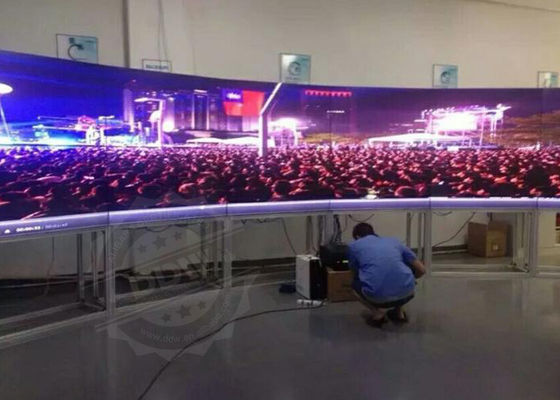 65 "বাঁকা ভিডিও ওয়াল 500 নাইট 1080p হাই রেজোলিউশন 3.5 মিমি স্নরো ব্রিজ DDW-LW650HN11