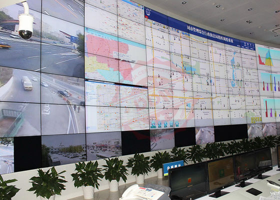 3.5 মিমি Bezel HDMI বাঁকা প্রদর্শন মনিটর 46 ইঞ্চি LED ব্যাকলাইট 5ms প্রতিক্রিয়া সময়