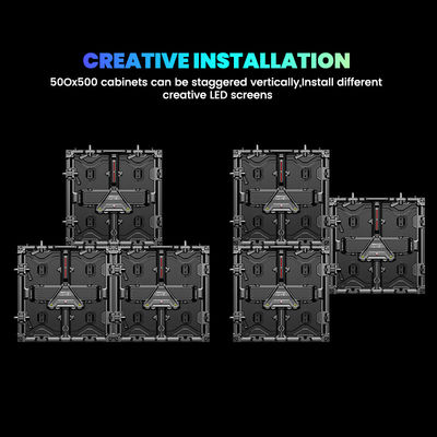 7680hz জলরোধী p1.56 p3.91 p2.6 p2.97 p2.604 p2.976 প্রাচীর ভিডিও স্টেজ ভাড়া LED স্ক্রিন প্রদর্শন