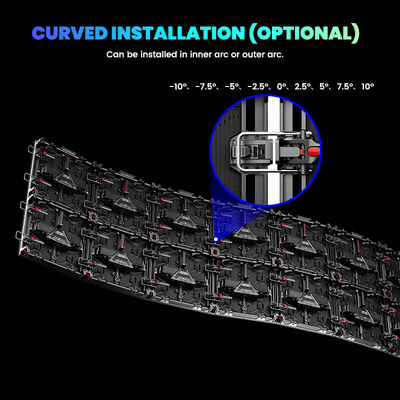 7680hz জলরোধী p1.56 p3.91 p2.6 p2.97 p2.604 p2.976 প্রাচীর ভিডিও স্টেজ ভাড়া LED স্ক্রিন প্রদর্শন