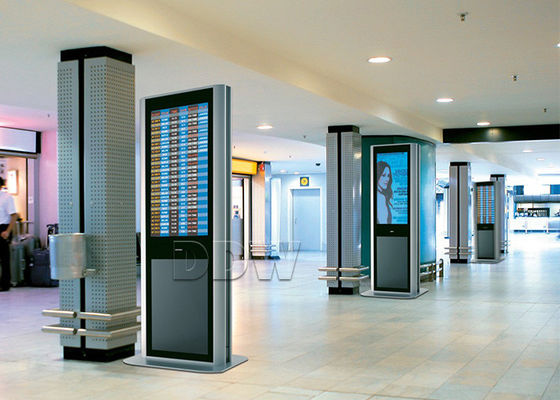 এক 55 ইঞ্চি 1920x1080 ডবল পার্শ্বযুক্ত এলসিডি স্ক্রিন টাচ স্ক্রিন কিয়স্ক পিসি মনিটর হাই ডেফিনিশন 1024x768 DDW-AD5501S