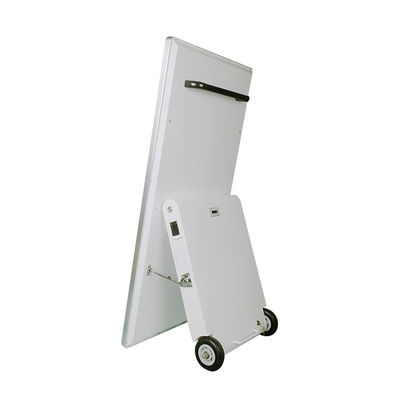 43 ইঞ্চি আউটডোর ডিজিটাল সিগনেজ বহনযোগ্য এবং কার্যকর বিজ্ঞাপন সমাধানের জন্য ব্যাটারি চালিত