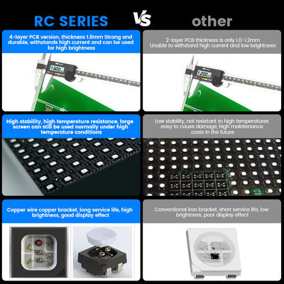 হাই ডিফিনিশন স্টেজ ভাড়া এলইডি ডিসপ্লে P1.56 P2.604 P2.976 P3.91 পিক্সেল পিচ LED স্ক্রিন