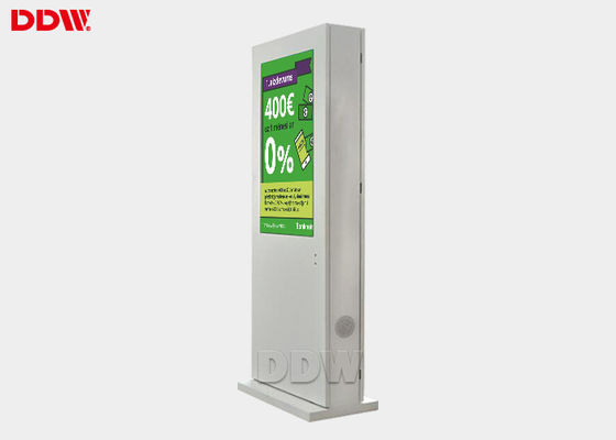 55 ইঞ্চি 1920x1080 3600W বিজ্ঞাপনের এলসিডি ডিজিটাল সিগনেজ