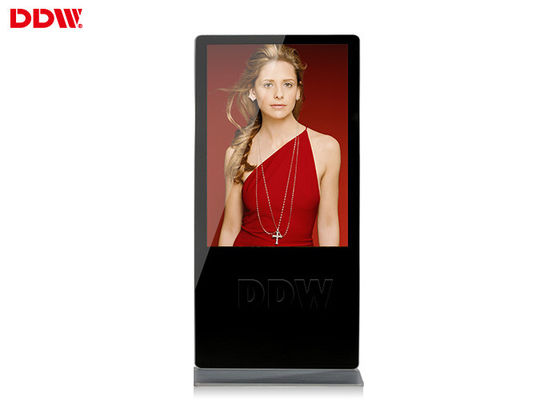ওয়াটারপ্রুফ এলসিডি বিজ্ঞাপন প্লেয়ার 55 টিএফটি ডিসপ্লে ডিজিটাল সাইনেজ প্রদর্শন স্ট্যান্ড 1920x1080 DDW-AD5501S
