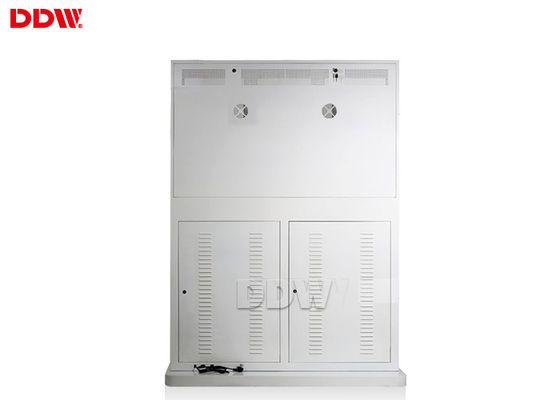 1920 x 1080 1500 নিট উচ্চ উজ্জ্বলতা একা ডিজিটাল signage স্ট্যান্ড 55 "এআই কাচ 3500/1