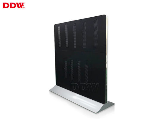 65 ইঞ্চি স্পর্শ স্ট্যান্ড একা ডিজিটাল Signage এলসিডি বিজ্ঞাপন প্রদর্শন আড়াআড়ি
