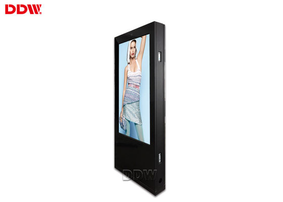 ডাবল সাইড ইন্ডোর ডিজিটাল সাইনেজ প্রদর্শন 98 ইঞ্চি FCC / RoHS সার্টিফিকেট DDW-AD9801S