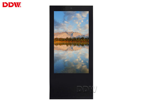ডাবল সাইড ইন্ডোর ডিজিটাল সাইনেজ প্রদর্শন 98 ইঞ্চি FCC / RoHS সার্টিফিকেট DDW-AD9801S