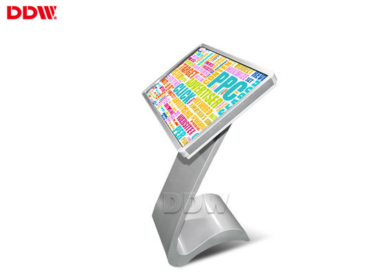 উন্নত আইআর প্রযুক্তির ক্যাপ্যাসিটিভ স্পর্শ পর্দা ডিজিটাল সাইনেজ মনিটর ইন্টারেক্টিভ কিয়স্ক প্রদর্শন কোন নয়েজ DDW-AD4701TK