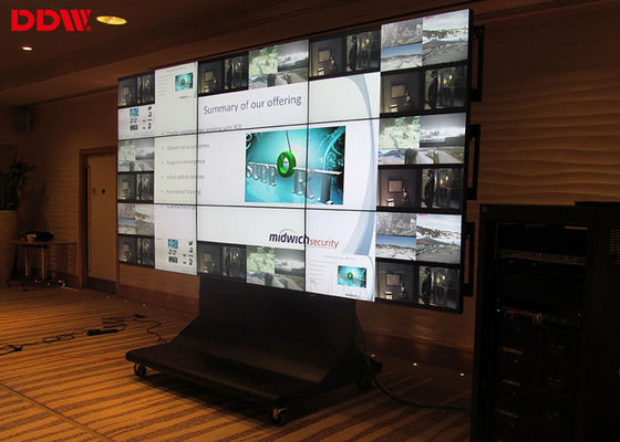 বিজ্ঞাপন এলসিডি প্রদর্শন 4x4 ভিডিও প্রাচীর প্রসেসর 40 ইনপুট চ্যানেল 18/36 আউটপুট চ্যানেল DDW-VPH1010