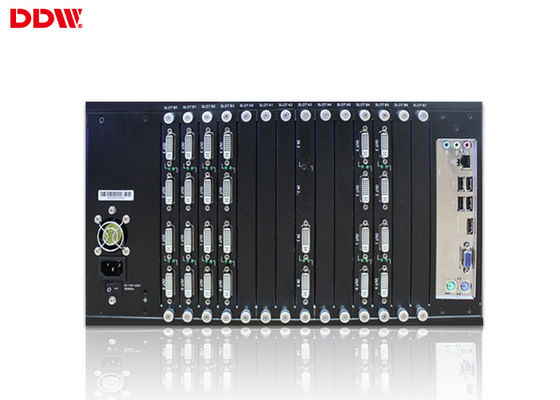 2x2 ভিডিও প্রাচীর নিয়ন্ত্রক HDMI স্ট্যান্ডলোন ডেইজি চেইন, প্রদর্শনী হল DDW-VPH0203 জন্য মাল্টি ডিসপ্লে নিয়ামক