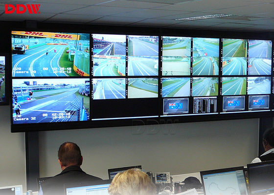 মাল্টি স্ক্রিন ভিডিও প্রাচীর স্যামসাং 55, ভিডিও প্রাচীর উচ্চ বিপরীতে DDW-LW550HN12 জন্য পাতলা বেজেল টিভি