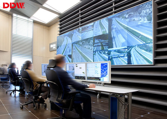 FHD ডিসপ্লে স্যামুং পাতলা বেজেল ভিডিও প্রাচীর মাল্টি মনিটর প্রাচীর মলের ব্যবস্থাপনা কেন্দ্রের জন্য USB ইন্টারফেস DV490FHM-NV0