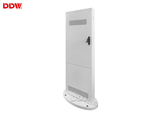 এলসিডি ফ্লোর স্ট্যান্ডিং আউটডোর ডিজিটাল সিগনেজ 49 " 2500 নিটস বিজ্ঞাপন প্রদর্শনী