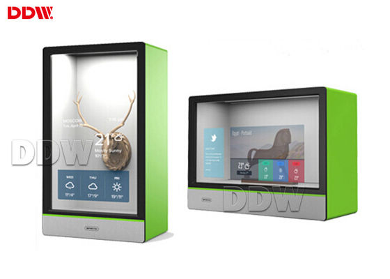 ডিডিডব্লিউ-এডিএস 8601 স্বচ্ছ LCD প্রদর্শন ডিজিটাল সাইনেজ 1500cd / m2 খুচরা দোকানের জন্য উজ্জ্বলতা
