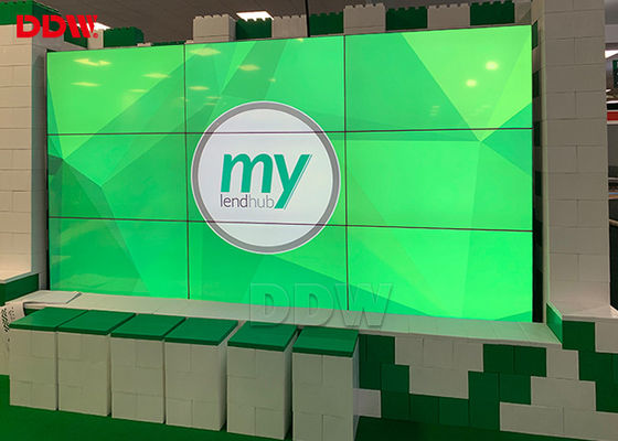 সম্মেলন এবং মিটিং রুমগুলির জন্য উচ্চ ব্রাইটনেস ডিডিডাব্লু এলসিডি ভিডিও প্রাচীর