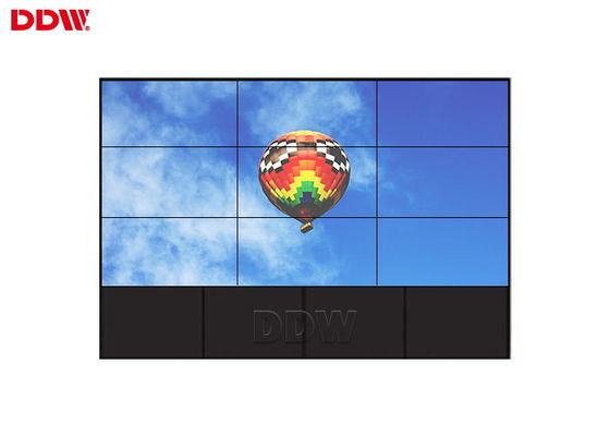 ইনডোর অনুভূমিক ডিডিডাব্লু এলসিডি ভিডিও প্রাচীর স্প্লাইকিং মডিউল 1920 * 1080 এ নির্মিত