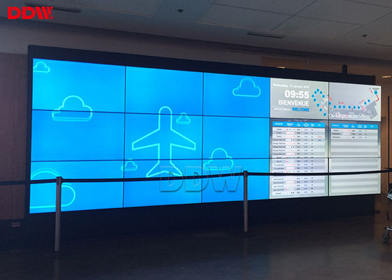হালকা ওজন ইন্টারেক্টিভ ভিডিও ওয়াল একক স্ক্রিন প্রদর্শন প্রতিক্রিয়াশীল সময় 6 এসএম