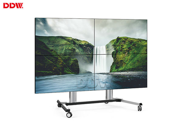 বাণিজ্যিক গ্রেড এলসিডি স্ক্রিন ওয়াল / মাল্টি টাচ ভিডিও ওয়াল আরএস 232 ইনপুট আউটপুট