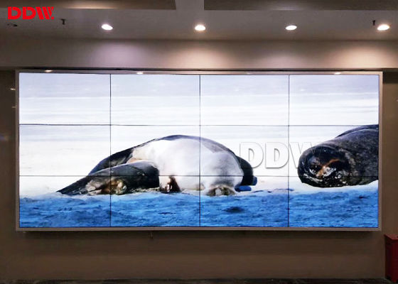 সুপারমার্কেট বাণিজ্যিক ভিডিও ওয়াল 46 ইঞ্চি 1.7 মিমি আল্ট্রা ন্যারো বেজেল 700nits