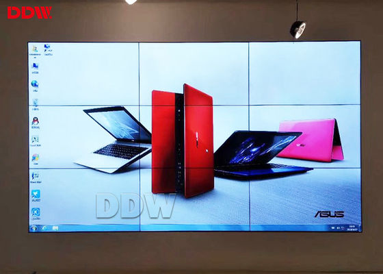 অ্যান্টি গ্লেয়ার সারফেস 500 নীট সহ 1920 * 1080 পি 55 ইঞ্চ বাণিজ্যিক ভিডিও ওয়াল