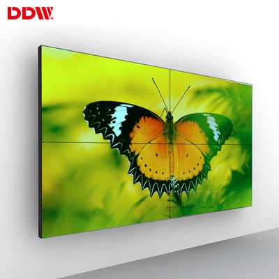 ওপেন সোর্স কন্ট্রোল রুমের ভিডিও ওয়াল, 1.7 মিমি স্প্লাইস স্ক্রিন নজরদারি এলসিডি ভিডিও ওয়াল প্রদর্শন