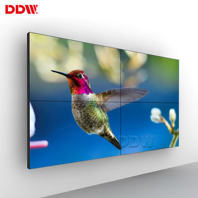 সুরক্ষা কেন্দ্রের প্রদর্শনীতে মাল্টি মনিটরের সিসিটিভি ভিডিও ওয়াল 500nits উজ্জ্বলতা