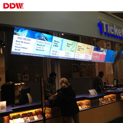 সুরক্ষা নিরীক্ষণ কেন্দ্রের 500nits উজ্জ্বলতা সম্প্রচার ভিডিও ওয়াল আরজে 45 লুপ