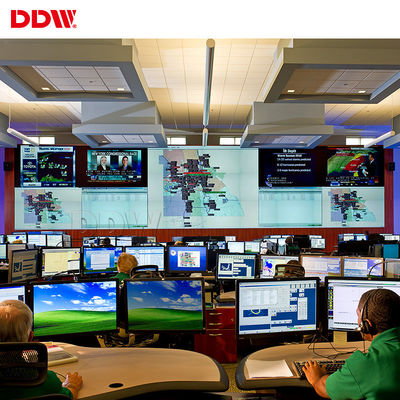 উল্লম্ব প্রদর্শন আইপি ভিডিও ওয়াল ম্যাট্রিক্স বড় স্ক্রিন চিত্র ফ্রিজ 12 ডাব্লু / চ্যানেল সমর্থন করে Support