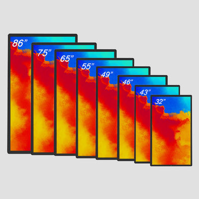 আইপি 66 ওয়াটারপ্রুফ 3500 নিট 3840X2160 এলসিডি সিগনেজ স্ক্রিন
