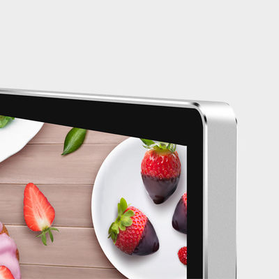 অ্যান্ড্রয়েড মেঝে স্ট্যান্ডিং টাচ স্ক্রিন ডিজিটাল Signage 55 '' ছোট আকার ক্যাপাসিটিভ মাল্টি টাচ