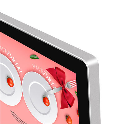 22 ইঞ্চি ডিজিটাল সাইনেজ স্ক্রিন এসডি কার্ড বা ইউএসবি পোর্ট, টাচ স্ক্রিন মনিটর টোটেম প্রদর্শন DDW-AD2201W