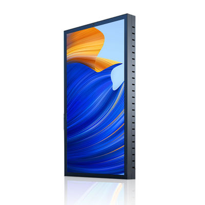 43 ইঞ্চি আউটডোর সমস্ত অ্যালুমিনিয়াম ওয়াল মাউন্ট করা উচ্চ উজ্জ্বলতা ডিজিটাল সাইনেজ