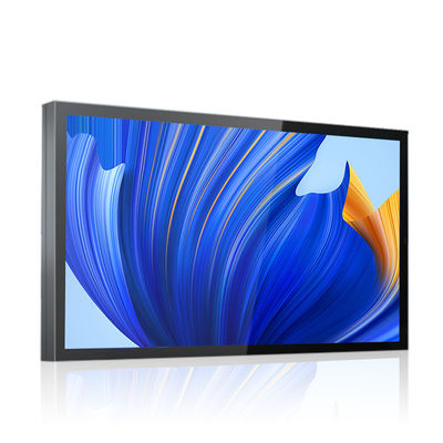 43 ইঞ্চি আউটডোর সমস্ত অ্যালুমিনিয়াম ওয়াল মাউন্ট করা উচ্চ উজ্জ্বলতা ডিজিটাল সাইনেজ