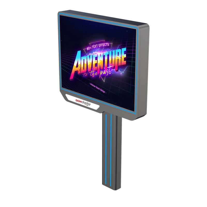 ফুল কালার উচ্চ শেষ নকশা p6 ইস্পাত জলরোধী ডিজিটাল প্রদর্শন বহিরঙ্গন নেতৃত্বাধীন বিলবোর্ড