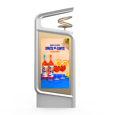 উচ্চ উজ্জ্বলতা 8000nits IP65 জলরোধী P4 P5 P6 P8 P10 mupi ডিজিটাল বহিরঙ্গন নেতৃত্বাধীন ডিজিটাল signage