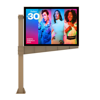 কাস্টম উচ্চ শেষ নকশা 8000nits P6 IP65 নেতৃত্বাধীন ডিজিটাল ডাবল পার্শ্বযুক্ত প্রদর্শন পর্দা বিজ্ঞাপন বিজ্ঞাপন বহিরঙ্গন