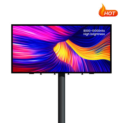 P5 P6.67 P8 P10 আউটডোর এলইডি ভিডিও ওয়াল ডিসপ্লে বিজ্ঞাপন অ্যালুমিনিয়াম আউটডোর এলইডি স্ক্রিন বিলবোর্ড সাইনবোর্ড