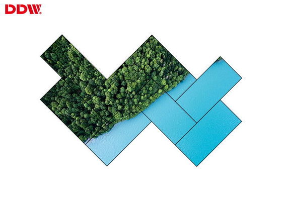 নমনীয় শৈল্পিক ভিডিও ওয়াল, স্যামসাং আসল বিজোড় ভিডিও ওয়াল প্রদর্শন করে